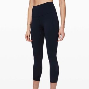 Lululemon Wunder Under High-Rise Tight 25" *Full-On Luxtreme Black